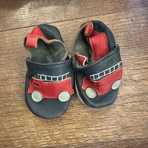 Fire Truck Design Kids Shoes